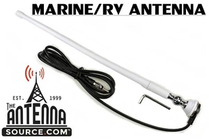 Kit de antena Marine WHITE Gom Ducky de 15" para tu barco, yate, velero, casa rodante - Imagen 1 de 6