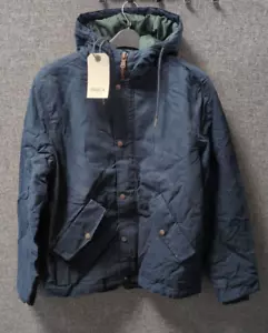Parka London Kristoffer Jacket Navy UK M RRP £215 LN048 AA 03 - Picture 1 of 6