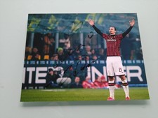 FOTO AUTOGRAFATA DA IBRAHIMOVIC MILAN IBRA *LEGGERE SE CON MENO DI 5 FEEDBACKS*