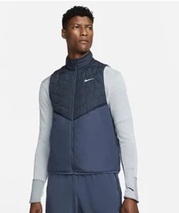 Nike Men’s Therma-FIT Repel Synthetic-Fill Running Gilet Size Medium BNWT - Picture 1 of 8