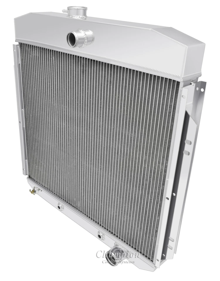 3 Row RS Champion Radiator for 1957 58 59 1960 Ford F-100 Chevy Configuration Foto 1 de 4
