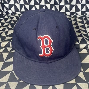 Boston Red Sox Hat 7 1/8 Fitted Cap New Era 59FIFTY MLB - Picture 1 of 13