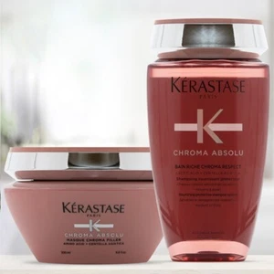Relleno de Mascarilla KERASTASE Chroma Absolu + Baño Rico Respeto | Cabello Medio-Grosor - Imagen 1 de 1