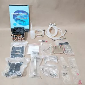 Evercool WC-202 Overclocking Water Cooler Accessories ONLY + CPU Fan - Picture 1 of 7