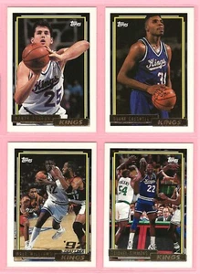 1992-93 Topps Gold Sacramento Kings Lot of 4 Walt Williams RC - Bild 1 von 2