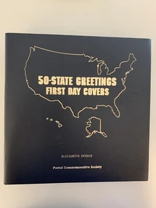 50 Landesgrüße Ersttagsbriefe Mappe Post Gedenkverein Briefmarken - Bild 1 von 5