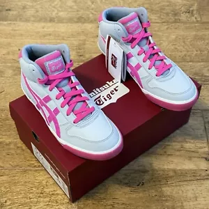 Scarpe da ginnastica Asics Onitsuka Tiger Aaron MT GS Hi Top UK4.5 EU38 grigio/rosa - Foto 1 di 24