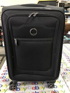 DELSEY Paris 20 inch Spinner Suitcase Luggage - Black