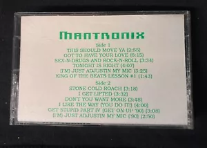 MANTRONIX "This Should Move Ya" RARE PROMO ADVANCE CASSETTE TAPE 1990 EX - Picture 1 of 6