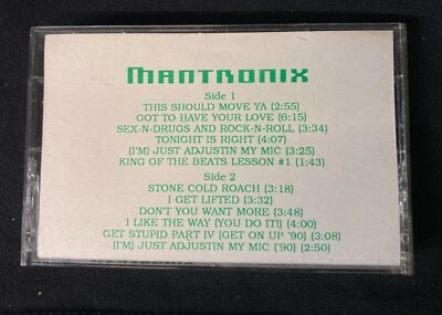 MANTRONIX "This Should Move Ya" RARE PROMO ADVANCE CASSETTE TAPE 1990 EX - Image 1 of 4