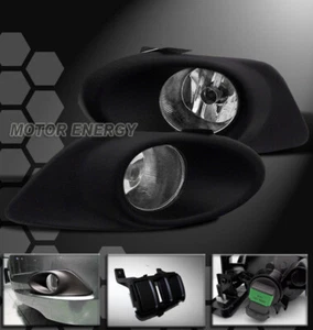 PARA HONDA ACUERDO EX-L LX 2008-2010 4 PUERTAS SEDÁN PARACHOQUES CROMO LUZ ANTINIEBLA CON BOMBILLA - Imagen 1 de 2