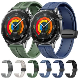 Magnet Nylon Silikon Armband für Huawei Watch 3 4 Pro GT 5 5 Pro 4 3 GT 2 46mm - Picture 1 of 35