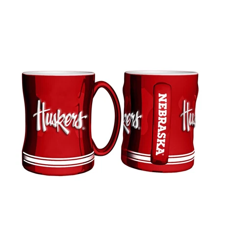 Nebraska Cornhuskers Boelter NCAA Ceramic Coffee Mug(1) 14oz FREE SHIP!! Cover