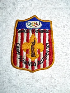 BSA Vintage Patch Samoset Olympiad Camp Squanto Mass. Autumn 1971 markystore - Picture 1 of 2