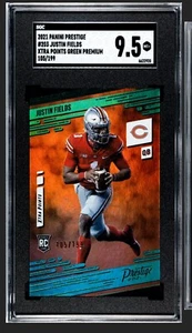 2021 Prestige Justin Fields Xtra Points Premium Green /199 Error - Bild 1 von 4