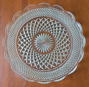 Wexford Round Platter/Torte Plate by Anchor Hocking - Picture 1 of 3