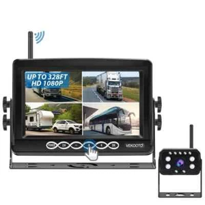 RV Backup Camera Wireless System: Pre-Wired for Furrion 7'' Touch Key Monitor - Picture 1 of 5