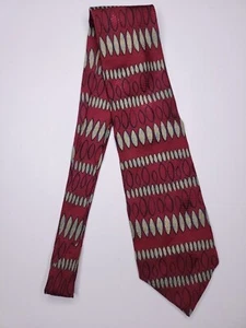Jt Beckett Mens Formal Necktie 57"Lx4"W Maroon Neck Tie - Picture 1 of 4