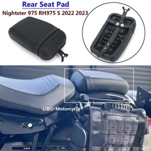 2022-2024 Passenger Rear Pillion Solo Seat Pad For Harley Nightster 975 RH975S - Picture 1 of 11