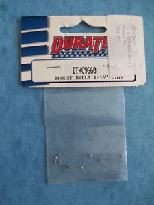 GENUINE DURATRAX 9660 THRUST BALLS 1/16" (10) DTXC9660 NIP - Picture 1 of 1