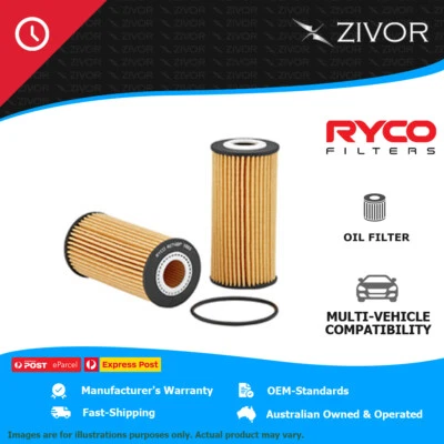 RYCO Oil Filter Cartridge For VOLKSWAGEN TIGUAN 5N (AD1) 132TSI 2.0L CZPA R2748P - image 1 of 4
