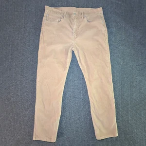 Pantalones de pana Levis 502 para hombre 36x32 (31) beige pierna recta - Imagen 1 de 8