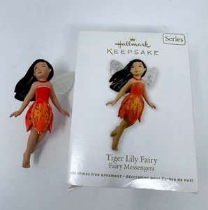 Tiger Lily Fairy 2012 Hallmark Keepsake Ornament Fairy Messengers Series #8 SDB - Picture 1 of 15