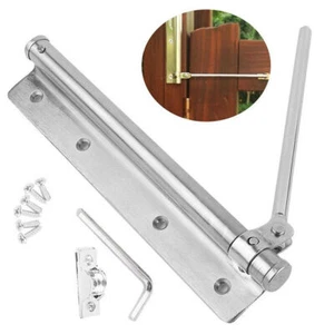 Heavy Duty Surface Mounted Door Gate Closer Spring Loaded Adjustable Automatic - Picture 1 of 14