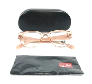 Ray-Ban Eyeglasses Frames RB7210 8203 Polished Alabaster Pink Ivory 50-20-145 - Picture 1 of 13