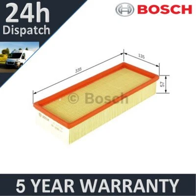 Filtro de aire para Audi Coupe 80 Quattro 90 VW Caddy Transporter Bosch Foto 1 de 4