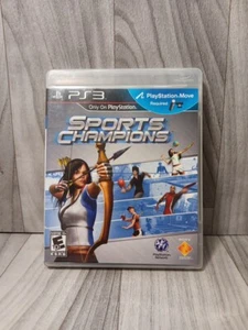 Sports Champions Motion Sony PS3 MOVE Game 2010 Family Fun Playstation 3 Very GD - Picture 1 of 24