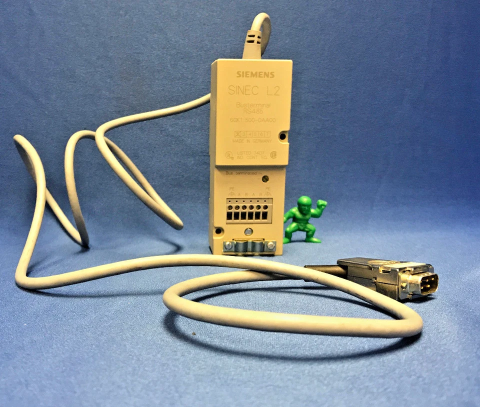 SIEMENS SINEC L2, 6GK1 500-0AA00, PG/OP Busterminal RS485 - Image 1 of 1