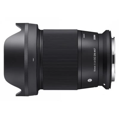 SIGMA Contemporary 16mm F/1.4 DC DN Lens for Canon RF / APS-C mirrorless camera - Image 1 of 3