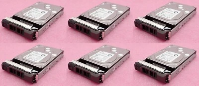 6x Dell 1TB 7.2K 3.5'' SAS 6G LFF Hard Drive HDD 0GPP3G GPP3G Toshiba MG03SCA100 - Image 1 of 4