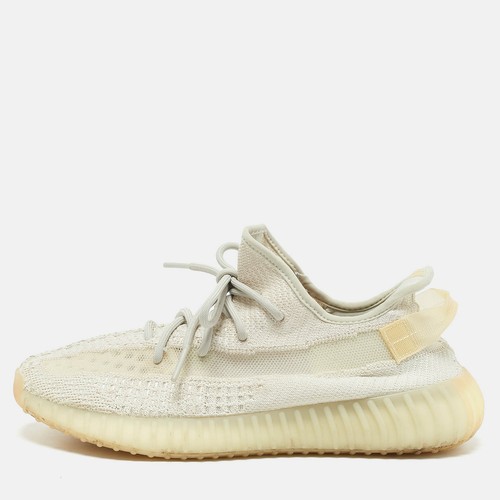 Sneakers Yeezy x Adidas panna maglia tessuto Boost 350 V2 Cloud bianco taglia 44 1 3