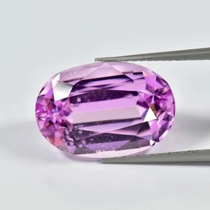 11.84Ct Oval_Great look Natural Pink Kunzite _Afghanistan - Picture 1 of 2