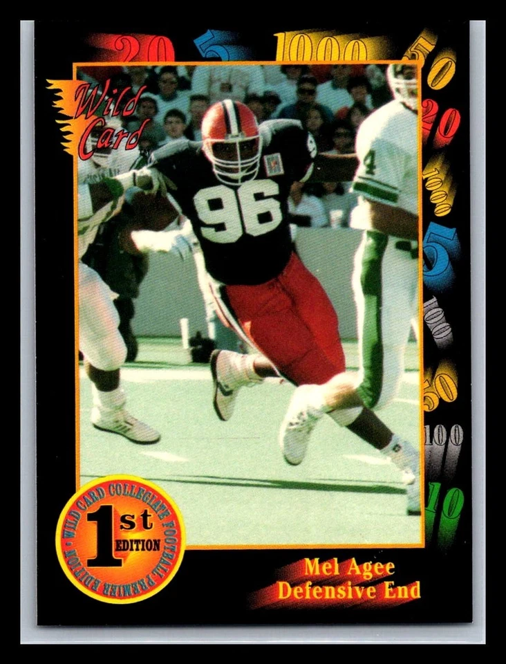 1991 Wild Card Draft Football # 1 - 160 - Pick Your Card! - Image 1 of 1