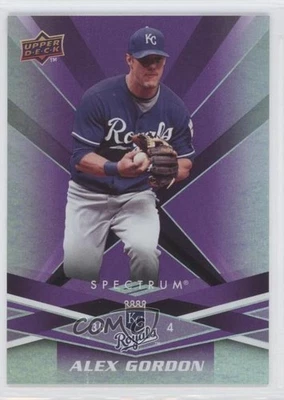 2009 Upper Deck Spectrum Alex Gordon #45 - Image 1 of 2