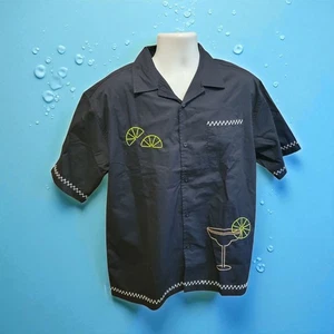 Camisa de cóctel artesanal bordada a mano de lujo masiva nueva con etiquetas talla grande T32 - Imagen 1 de 8
