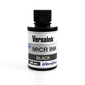 VersaInk-Nano Black MICR Ink -85ml – Magnetic Ink for Check Printers and All-... - Picture 1 of 3