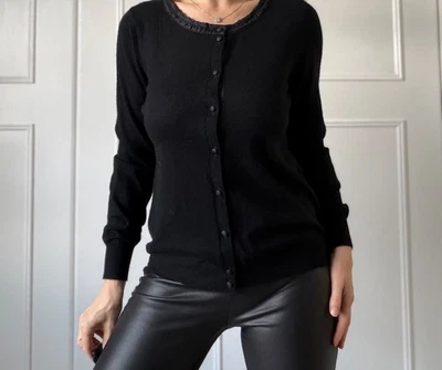Черный 100% кашемировый кардиган Marc by Marc Jabobs размер L - Изображение 1 из 4
