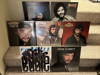 Eddie Rabbitt - Vinyl LP Lot of 7 Original Albums - Excellent Conditions Foto 1 de 4