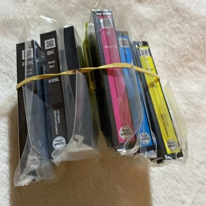 5 Stück Original Epson 410XL schwarz & 410 Farben XP530 XP630 XP830 XP640 XP635 - Bild 1 von 8