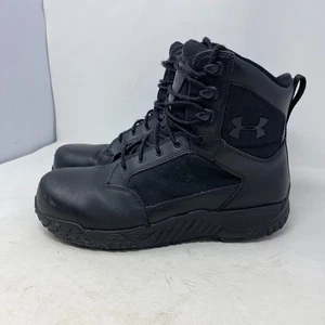 Botas Under Armour Stellar 8" Para Hombres 9 Negras Tac Protect Puntera Compuesta Táctica - Imagen 1 de 16