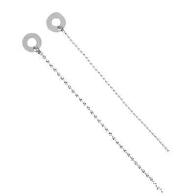 Cymbal Sustain Chain Stainless Steel Small/Large Bead Cymbal Extension Chain - Image 1 of 4