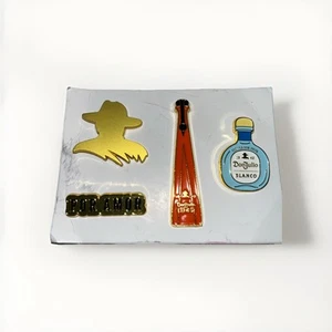 Don Julio Luxury Tequila Por Amor Blanco Bottle Pin Set Of 4 Pins (P37-2) - Picture 1 of 6