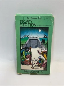 The Fantasy Trip SECURITY STATION MicroQuest #5 Metgaming 1980 - Box, Rules, Map - Picture 1 of 5