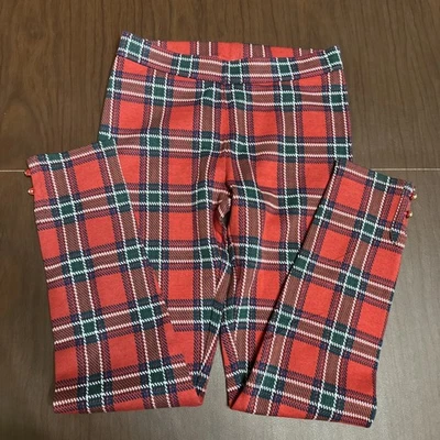 Pantalones de Navidad Janie and Jack 12 niñas tartán a cuadros Foto 1 de 4