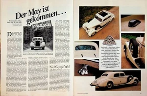 Motor Klassik 1481) Maybach SW 38 mit 140PS in einer seltenen Vorstellung auf 6 - Bild 1 von 2