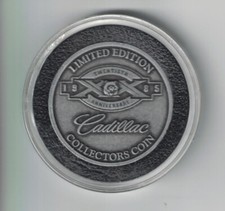 Chicago Bears Super Bowl Champions 20th Anniversary Cadillac Collectors Coin